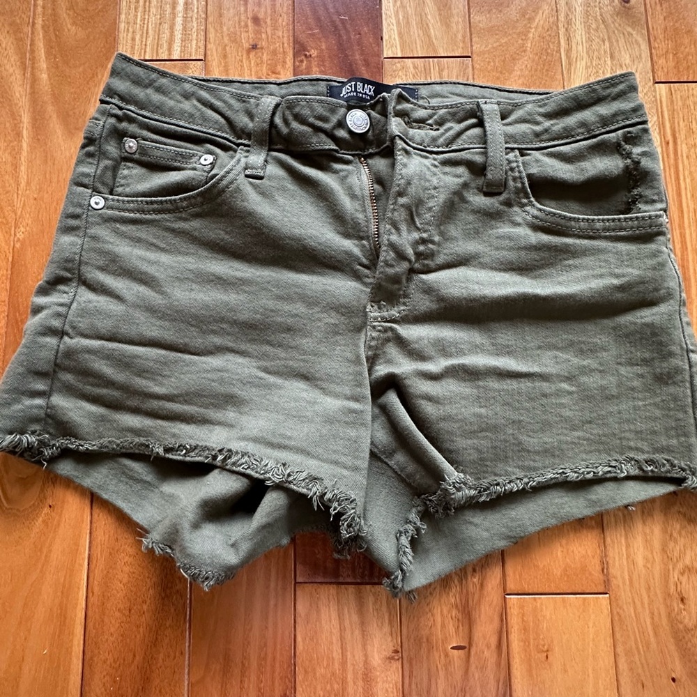 Olive shorts